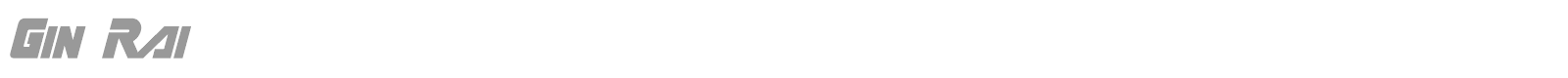 Gin Rai font preview